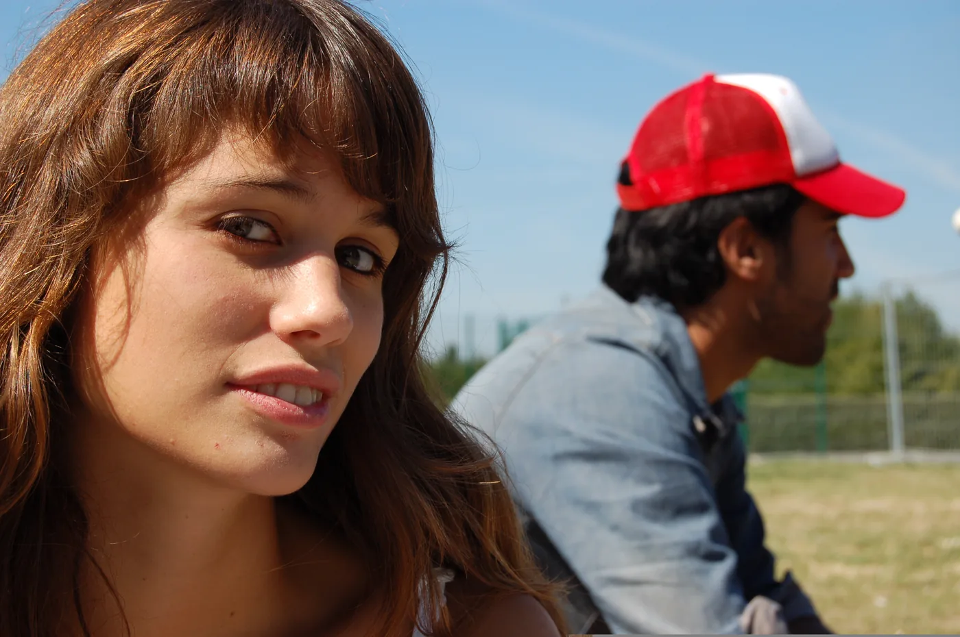Tournage du clip Lucy (Live Saver Remix) de JEALOUSY, 2005 — actrice et réalisateur clip Lucy JEALOUSY 2005, tournage extérieur